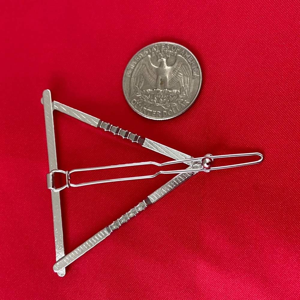 Triangle Metal Hair Clip - Picture 7 of 10